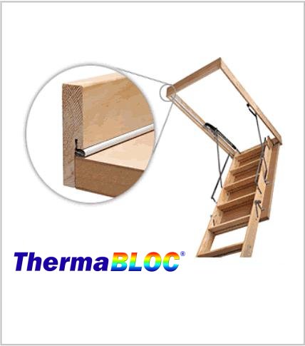 تمديد بطاطا صدئ  ThermaBLOC Attic Stairways | Marwin Company